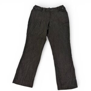 Worthington Modern Fit brown polyester Pants Women's 18